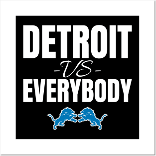 Detroit vs Everybody Posters and Art